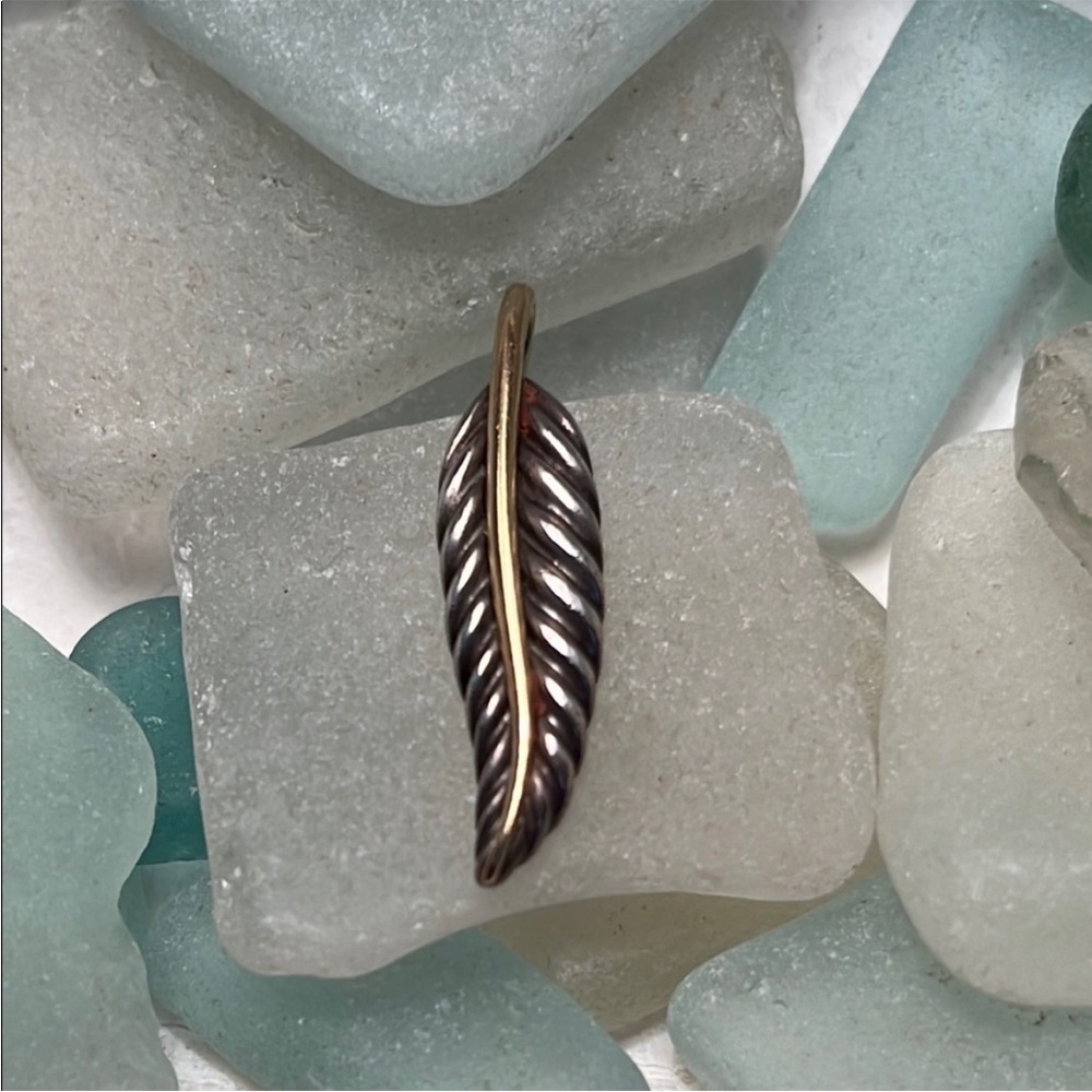 Tiffany & Co. Leaf Pendant 925 750